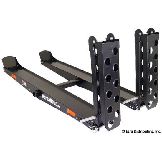 VersaHaul Lawn and Garden Carrier with Ramp side view on white background